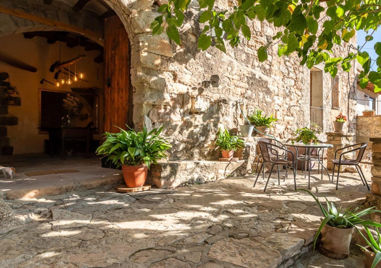 Masia Aubareda San Martín de Tous エクステリア 写真