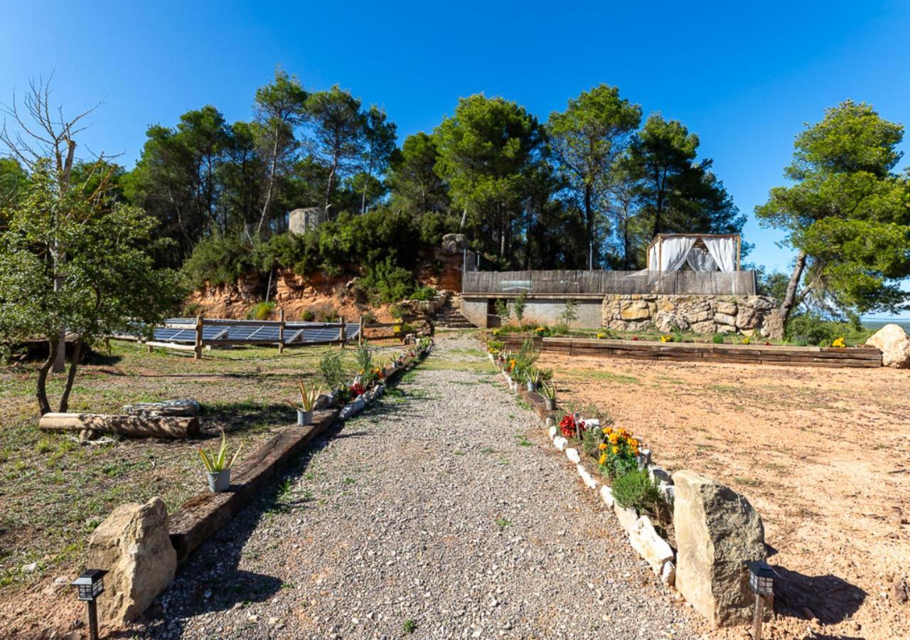Masia Aubareda San Martín de Tous エクステリア 写真