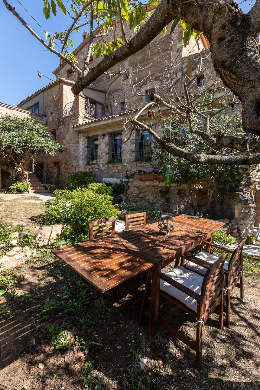 Masia Aubareda San Martín de Tous エクステリア 写真