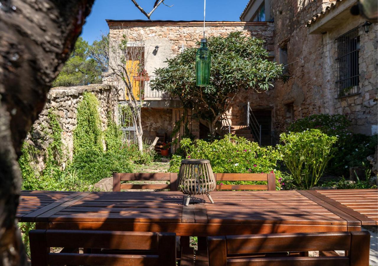 Masia Aubareda San Martín de Tous エクステリア 写真