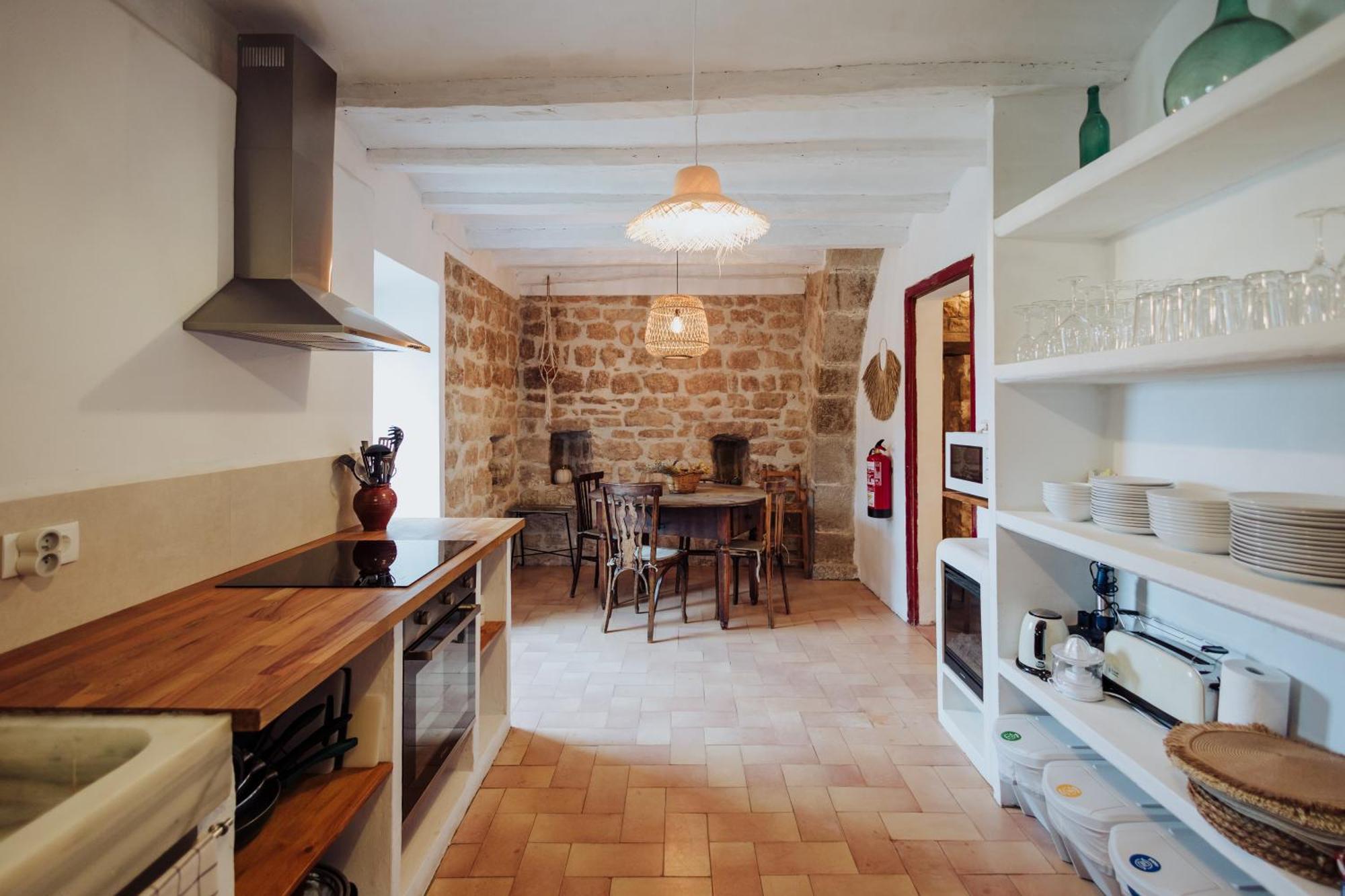 Masia Aubareda San Martín de Tous エクステリア 写真